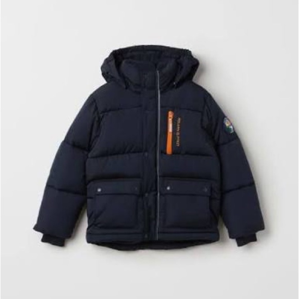 Polarn O. Pyret Navy Puffer Jacket